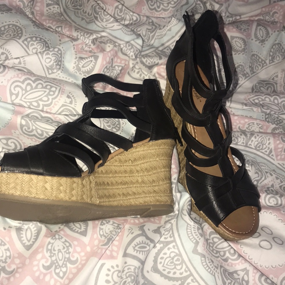 Never worn wedges